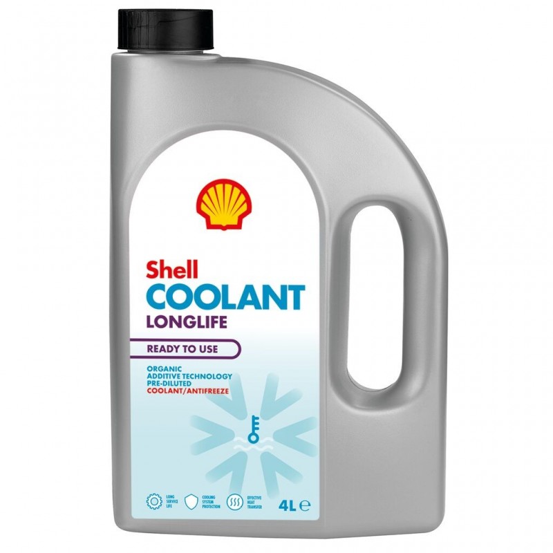 Shell Coolant Longlife Ready to Use (G12+) (4L)