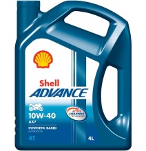 Shell Advance 4T AX7 10W-40 (4L) - oryginalne oleje i smary Shell