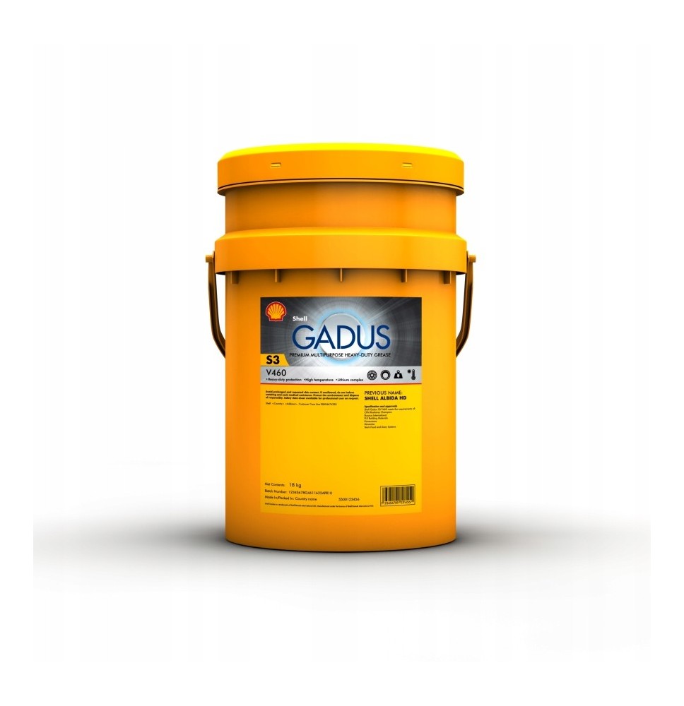 Shell Gadus S3 V460 2 (18KG) - oryginalne oleje i smary Shell