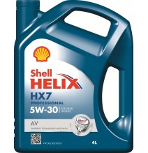 Shell Helix HX7 Professional AV 5W-30 (4L) - oryginalne oleje i smary Shell