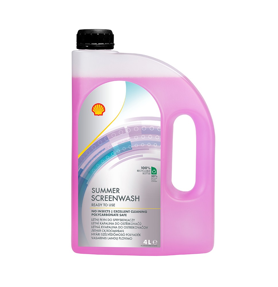 Shell Letni płyn do spryskiwaczy gotowy (4L)