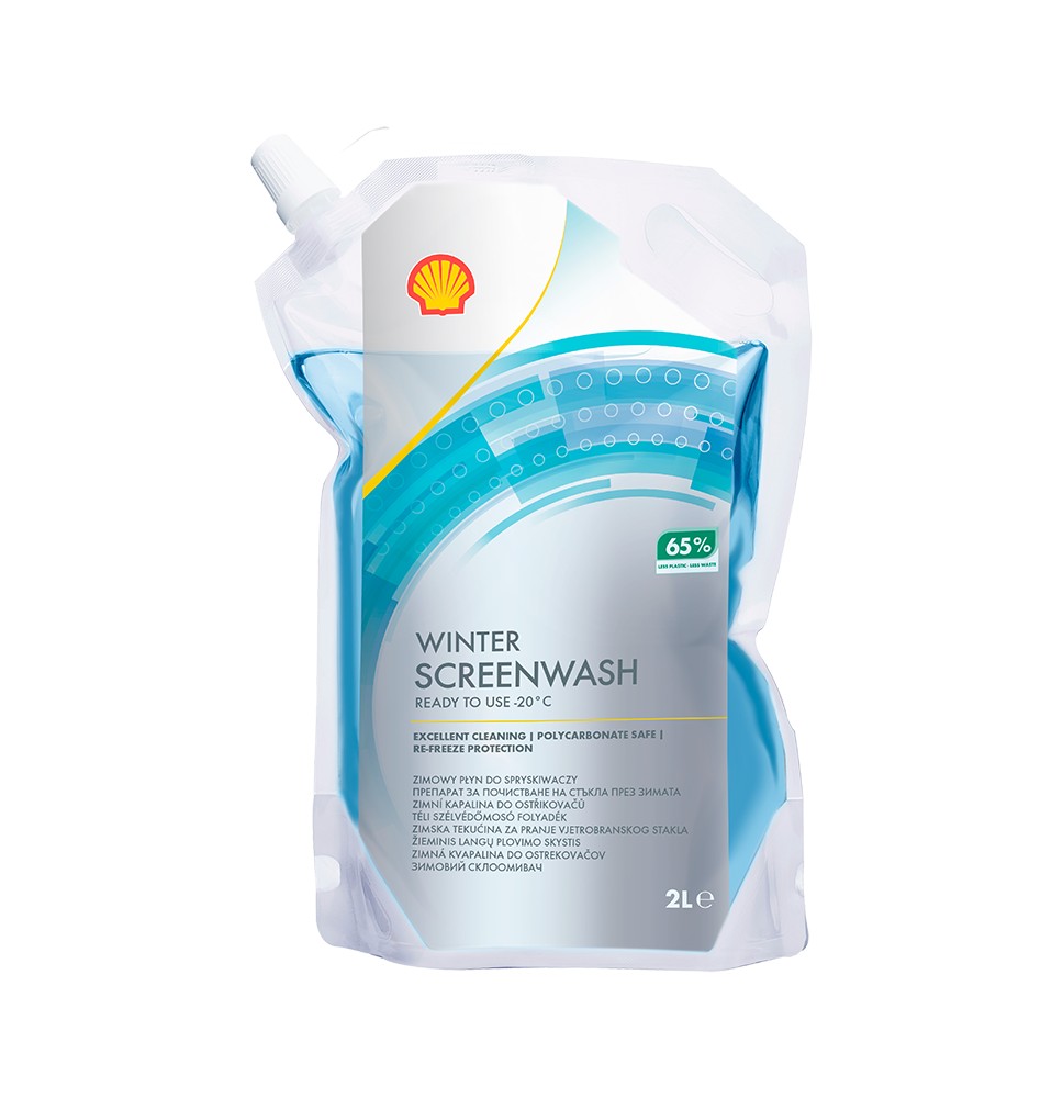 Shell Zimowy płyn do spryskiwaczy gotowy (2L) - oryginalne oleje Sh...