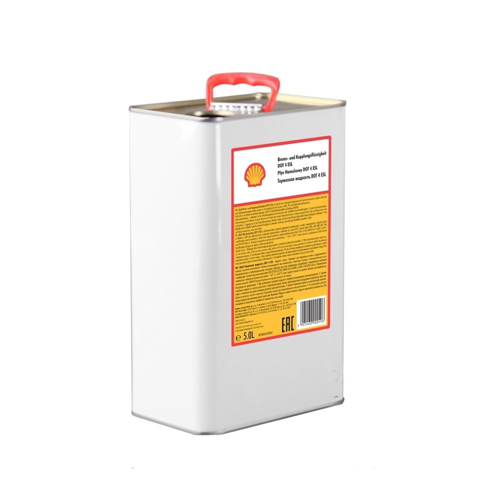 Shell Płyn hamulcowy DOT 4 ESL (5L) - oryginalne oleje i smary Shell