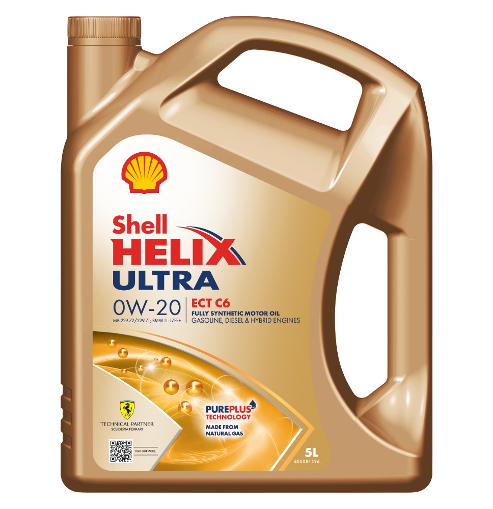 Shell Helix Ultra ECT C6 0W-20 (5L) - oryginalne oleje i smary Shell