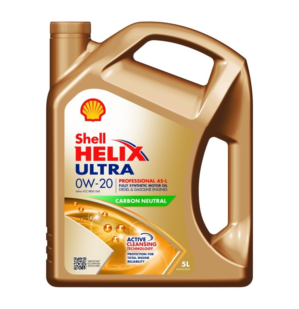 Shell Helix Ultra Professional AS-L 0W-20 (5L) - oryginalne oleje i...